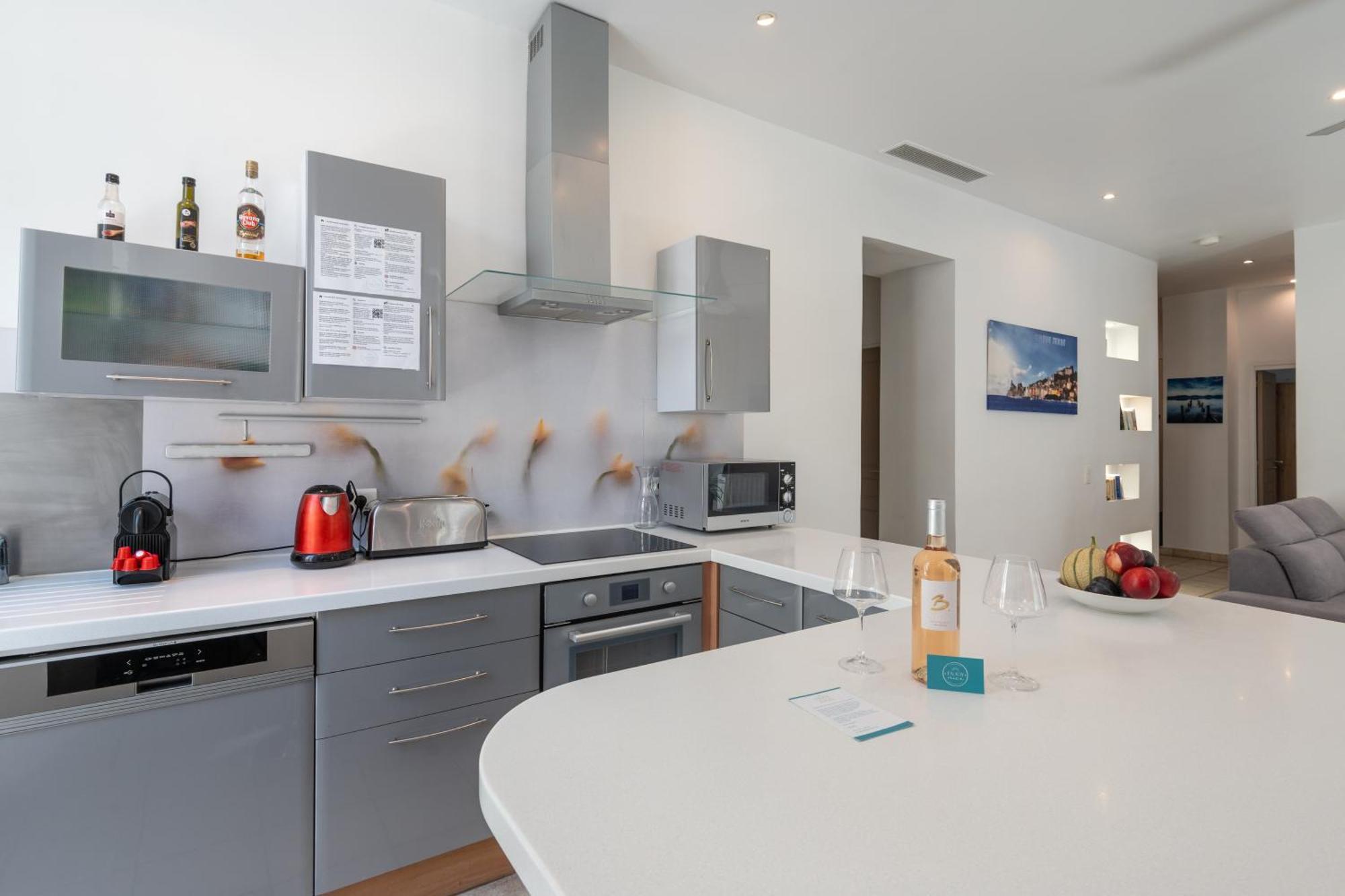 "Le Zen" By Enjoynice, Central Spacious Apartment With Airco, Beach At 10 Min Nice Exterior foto